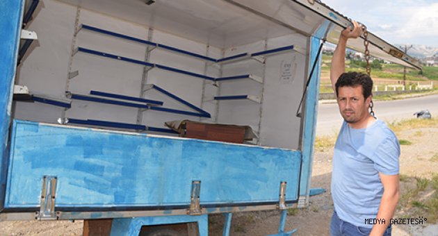 Kahramanmaraş'ta çaycının konteynerini çalan şüpheli yakalandı