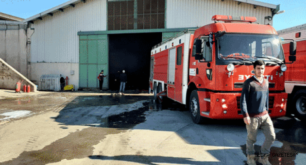 Kahramanmaraş'ta çiftlik yangını
