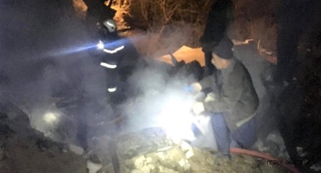 Kahramanmaraş'ta çıkan yangında 5 küçükbaş hayvan telef oldu