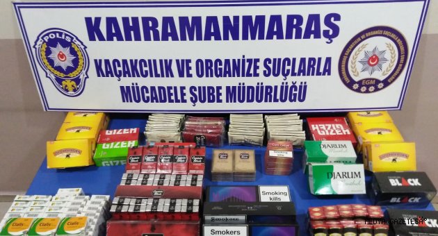 Kahramanmaraş'ta kaçakçılık operasyonlarında 4 kişi gözaltına alındı