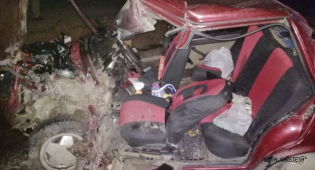 Kahramanmaraş'ta minibüs ile otomobil çarpıştı: 3 yaralı