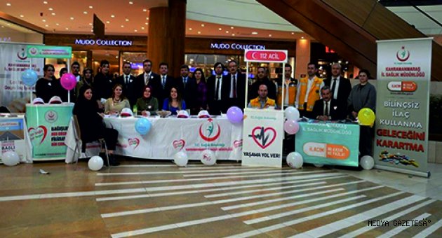 KAHRAMANMARAŞ'TA ORGAN BAĞIŞ STANDI AÇILDI.