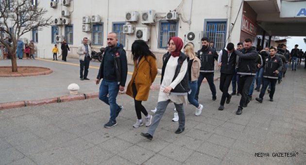 Kahramanmaraş'ta organize suç örgütüne yönelik operasyonda 8 şüpheli yakalandı
