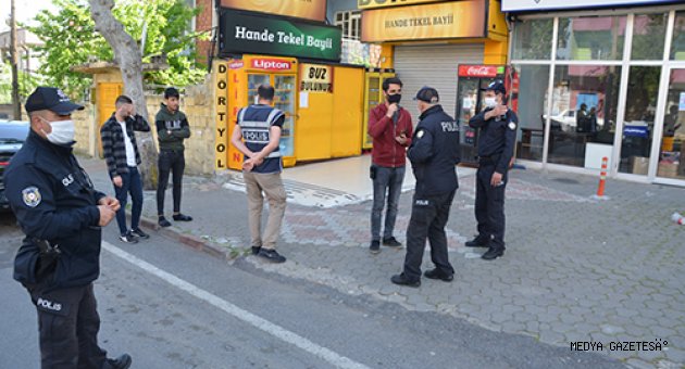 Kahramanmaraş'ta satış yapılan tekel bayisindeki 3 kişiye ceza