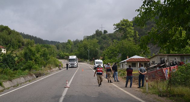 Kahramanmaraş'ta trafik kazası: 1 ölü, 1 yaralı