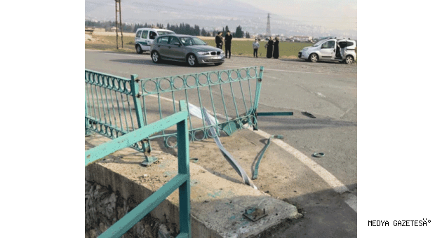 Kahramanmaraş'ta trafik kazası: 1 ölü