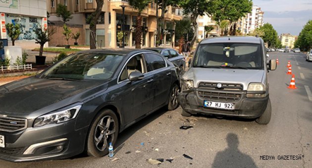 Kahramanmaraş'ta trafik kazası: 1 yaralı