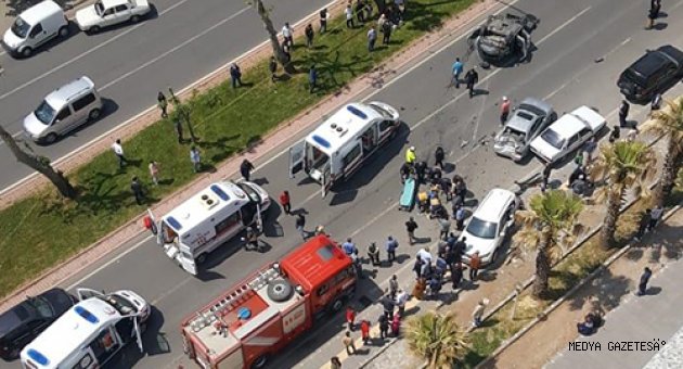 Kahramanmaraş'ta trafik kazası: 2 yaralı
