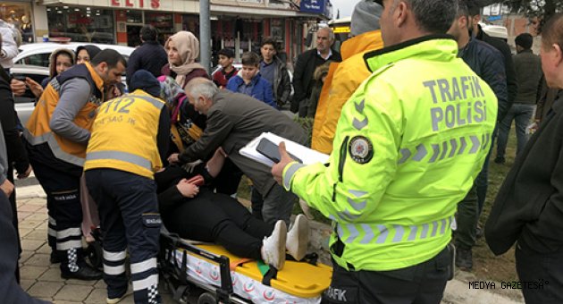 Kahramanmaraş'ta trafik kazası: 3 yaralı