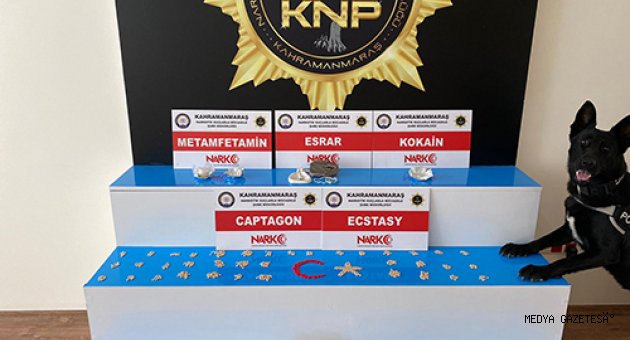 Kahramanmaraş'ta uyuşturucu operasyonu: 2 gözaltı