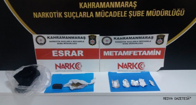 Kahramanmaraş'ta uyuşturucu operasyonunda 4 kişi tutuklandı