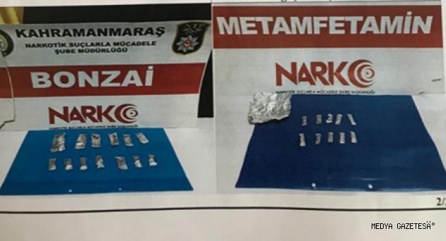 Kahramanmaraş'ta uyuşturucu operasyonunda 5 kişi tutuklandı