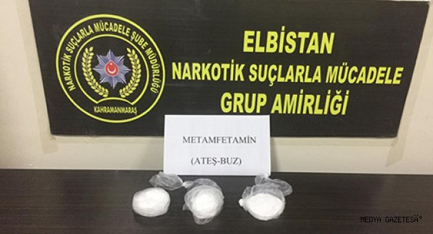 Kahramanmaraş'ta uyuşturucu operasyonunda yakalanan zanlı tutuklandı