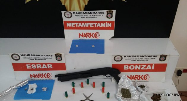 Kahramanmaraş'ta uyuşturucu ve fuhuş operasyonunda 3 kişi tutuklandı
