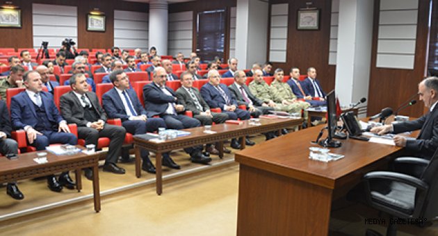Kahramanmaraş'ta uyuşturucuyla mücadeleyle ilgili değerlendirme toplantısı yapıldı