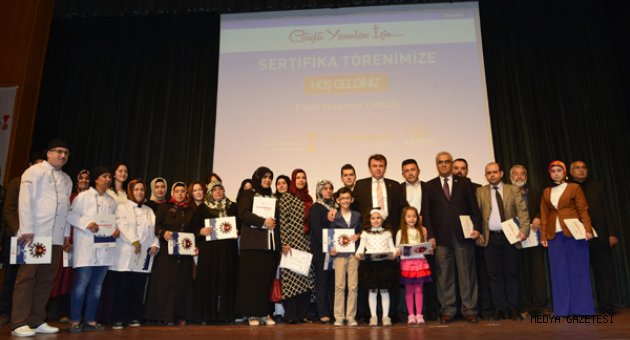 KAMEK’TE SERTİFİKA SEVİNCİ…