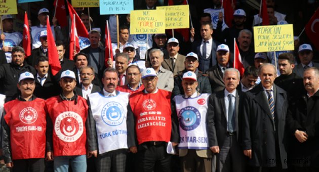 KAMU SEN İL BAŞKANI DEMİR, “ALLAH VAR GAM YOK! ÖLMEK VAR DÖNMEK YOK!”