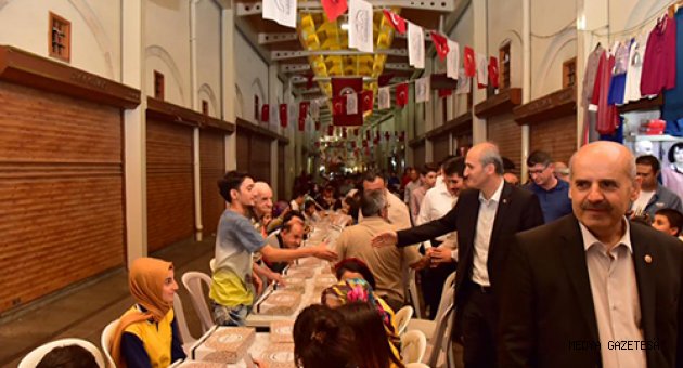 KAPALI ÇARŞI'DA SEVGİ VE MUHABBET DOLU İFTAR PROGRAMI