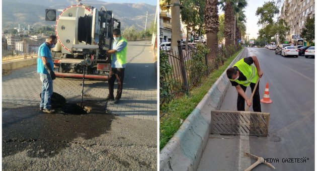 KASKİ BAYRAMDA ÇALIŞMALARINA DEVAM ETTİ