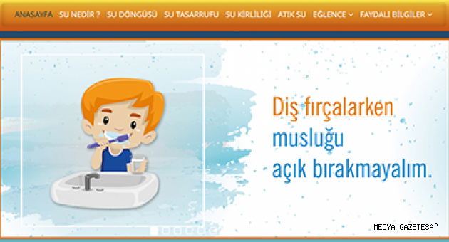 KASKİ’DEN ÇOCUKLARA ÖZEL WEB SİTESİ