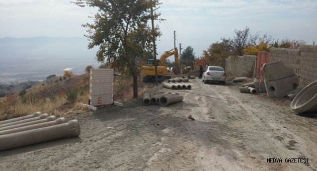 KASKİ SARIKAYA’NIN KANALİZASYON SORUNUNU ÇÖZDÜ