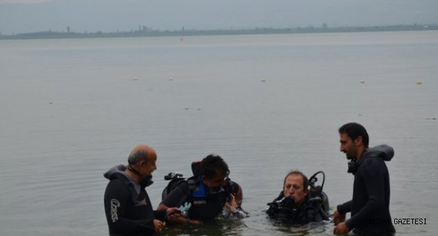 Kaymakam ve Başkan Bazilika ‘ya İlk Dalışı Yaptı