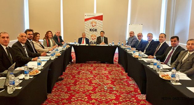 KGK'da görev dağılımı yapıldı