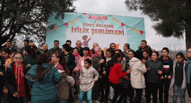 KİPAŞ HOLDİNG ÇOCUKLARIN YÜZÜNÜ GÜLDÜRDÜ