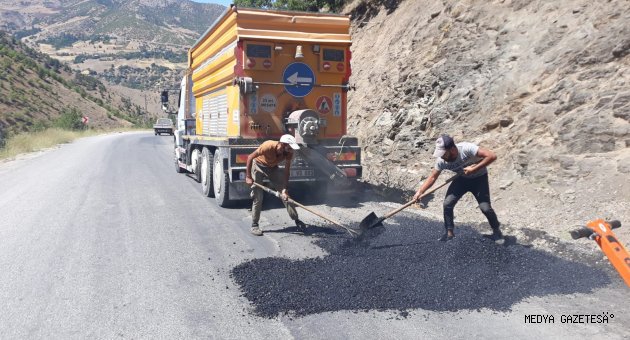 KMBB’den grup yollarında yama çalışması