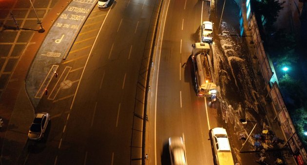KMBB temizlik çalışmalarına devam ediyor