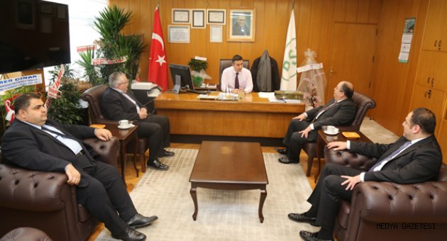 KMTSO’DAN DSİ Bölge Müdürüne Ziyaret