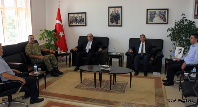 KMTSO heyetinden Albay Uzay Şahin’e ziyaret