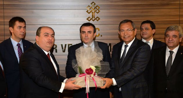 KMTSO HEYETİNDEN BAKAN ÜNAL'A HAYIRLI OLSUN ZİYARETİ