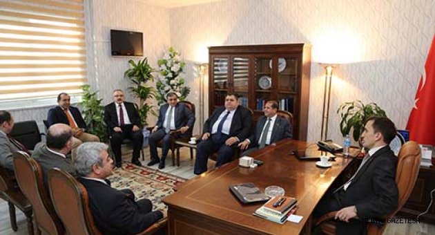 KMTSO heyetinden Pazarcık’a ziyaret