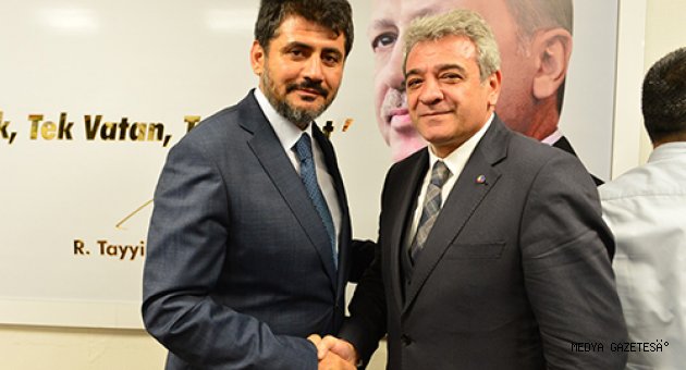 KMTSO YÖNETİMİ AK PARTİ İL BAŞKANI DEBGİCİ’Yİ ZİYARET ETTİ