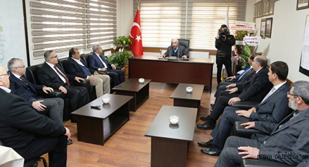 KMTSO YÖNETİMİ, KÜÇÜK SANAYİ SİTESİ KOOPERATİFİ İLE BİRARAYA GELDİ