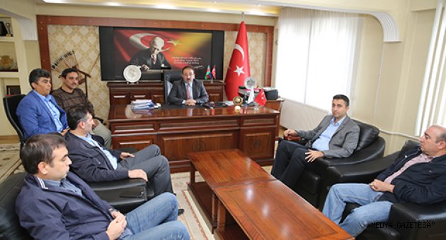 KÖLEOĞLU, GÜVEN’İ MAKAMINDA ZİYARET ETTİ.