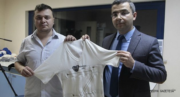 KSÜ’de Kalp Ritmini Görüntüleyen 'Akıllı Giysi' Geliştirildi