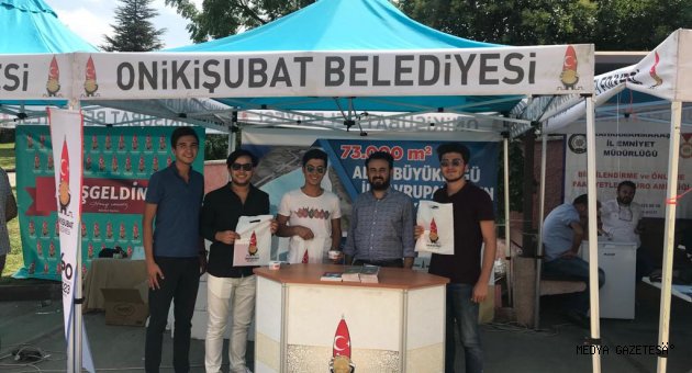 KSÜ’de Onikişubat Belediyesi Standı’na Yoğun İlgi