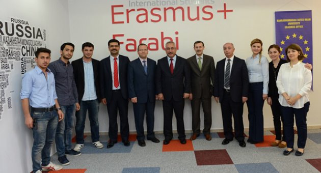 KSÜ Dış İlişkiler Birimi ve Erasmus Ofisi Yenilendi
