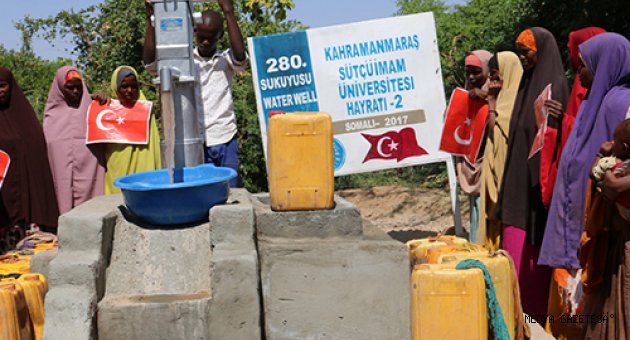 KSÜ, Gönül Coğrafyamız Somali’de 2 Adet Su Kuyusu Açtı