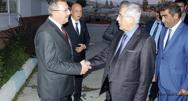 KSÜ REKTÖRÜ CAN, BAŞKAN AYDIN’I ZİYARET ETTİ