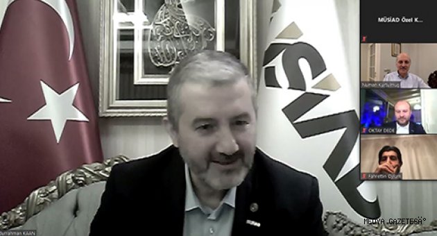 KURTULMUŞ; MÜSİAD YÖNETİMİYLE BİR ARAYA GELDİ