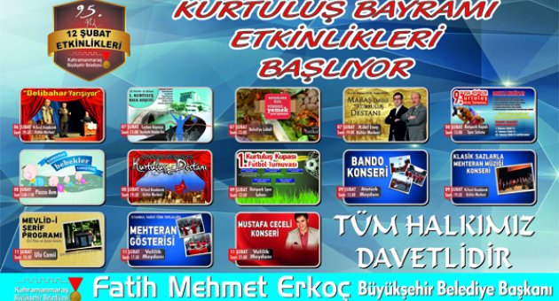KURTULUŞ BAYRAMI ETKİNLİKLERİ BAŞLADI