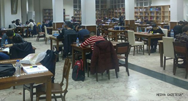 KÜTÜPHANELERİN ÇALIŞMA SAATLERİ DEĞİŞTİ