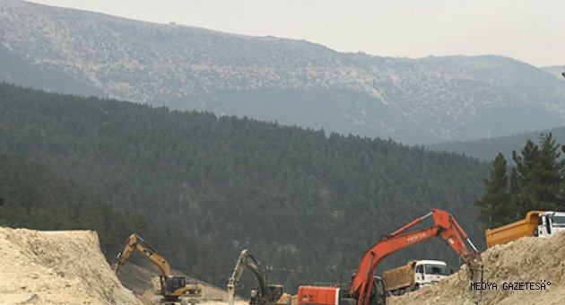 KUZEY ÇEVRE YOLU HIZLA İLERLİYOR