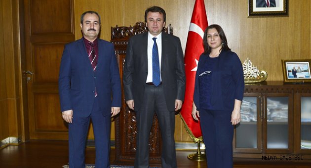 KYK MÜDÜRÜ ÖZTÜRK’TEN BAŞKAN ERKOÇ’A ZİYARET