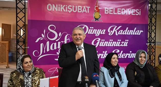 MAHÇİÇEK; 8 MART DÜNYA KADINLAR GÜNÜNÜ KUTLADI