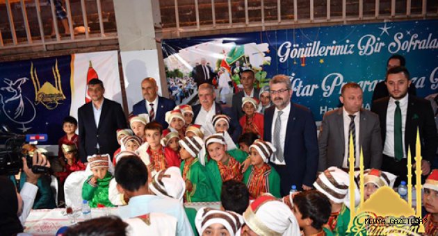 MAHÇİÇEK HEMŞEHRİLERİYLE İFTAR PROGRAMINDA BİR ARAYA GELDİ