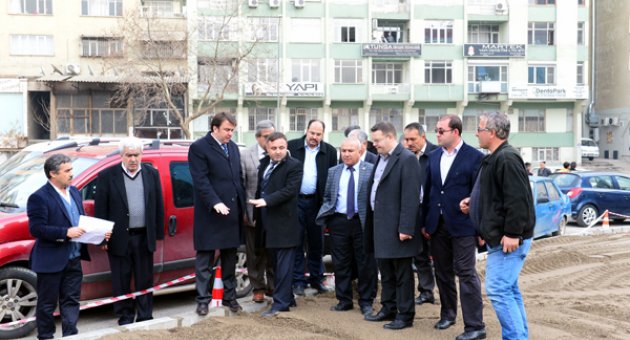 Meclis Üyeleri Kentsel Dönüşüm Alanı’nı İnceledi
